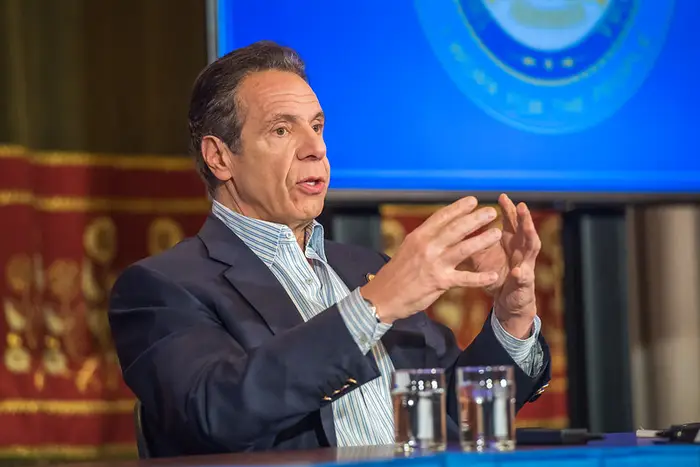 Governor Andrew Cuomo delivers briefing on the state's coronavirus crisis.